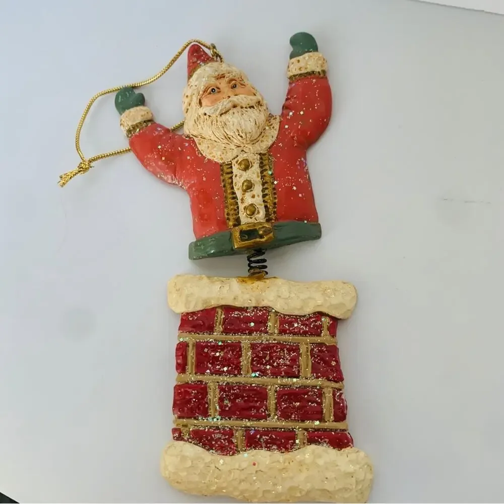 Vintage Kurt Adler Santa Ornament